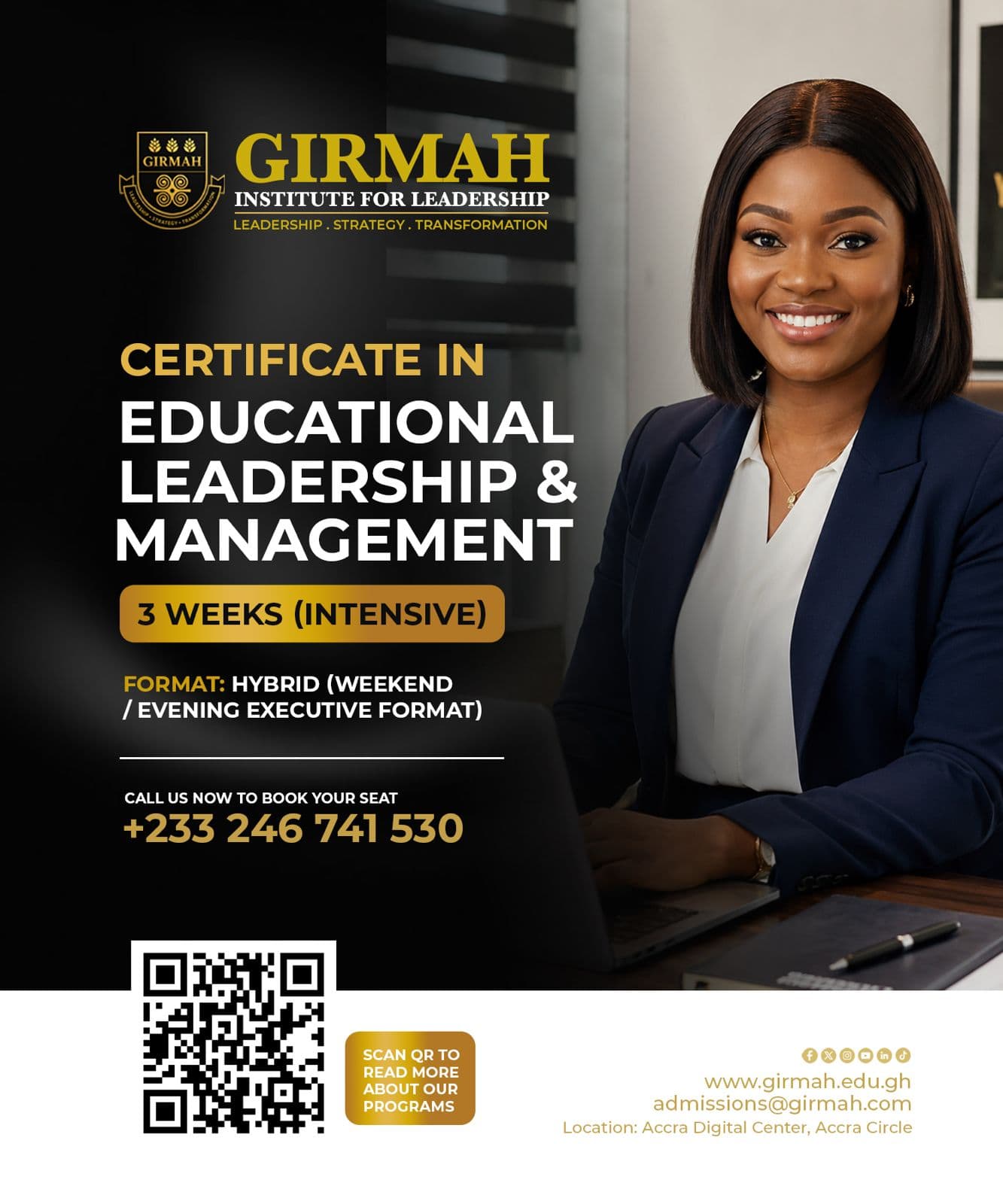 EDUCATIONAL LEADERSHIP training session