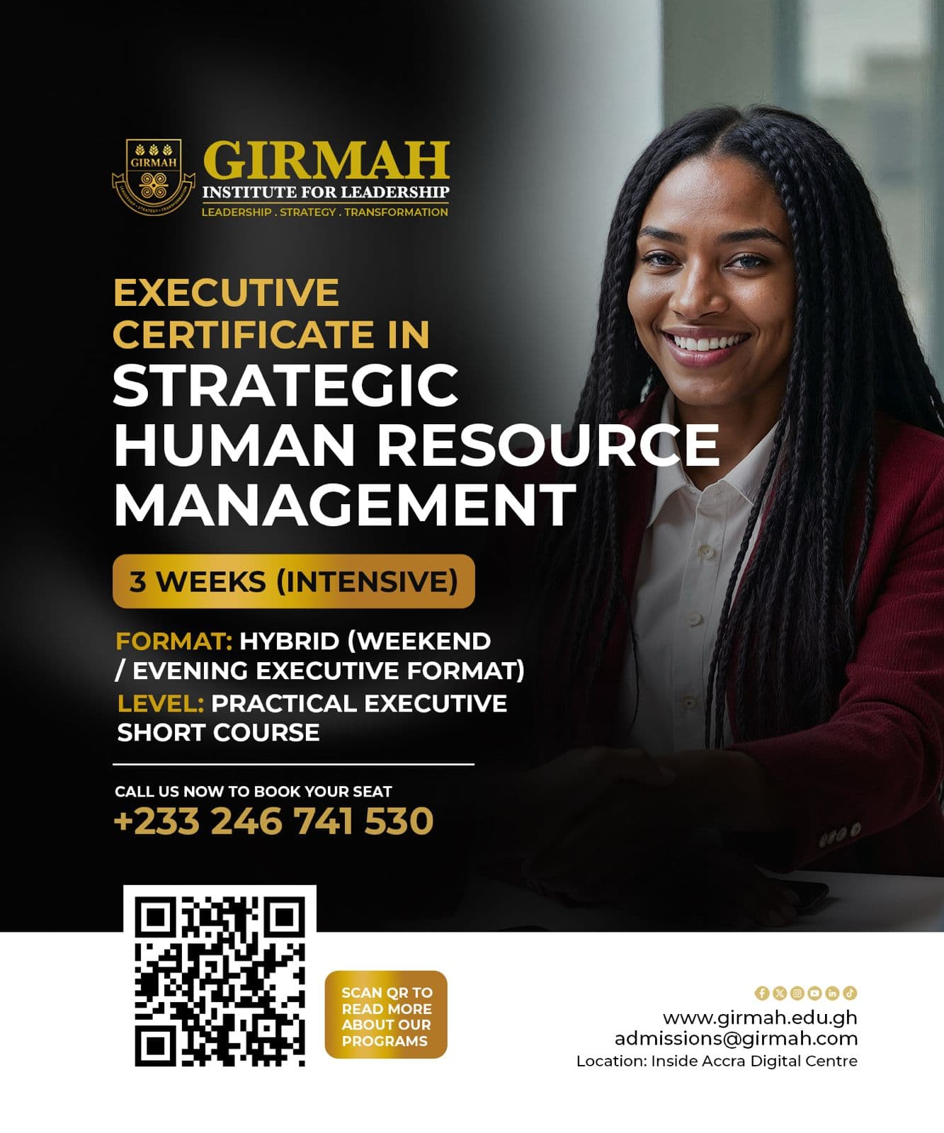 Executive Certificate in Strategic Human Resource Management program poster